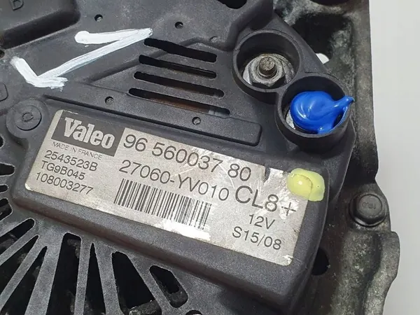 Toyota Aygo AB10 2009 Vaihtovirtageneraattori 9656003780 image 9