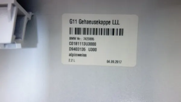 BMW 7 G11 G12 Carcaça Espelho Esquerdo OEM 7423895 image 5