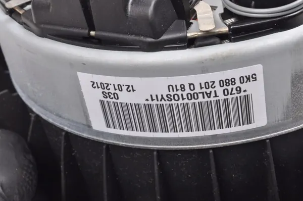 Airbag condutor OEM 5K0880201Q para VW Touran 1T3 image 4
