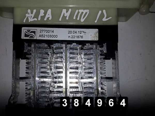 Chauffage Électrique Alfa Romeo Mito 2012 2770014 a521030 image 4