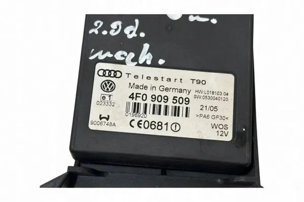 Audi A6 Allroad (4FH,C6) 2.7L Lämmitysmoduuli 4F0909509 image 5