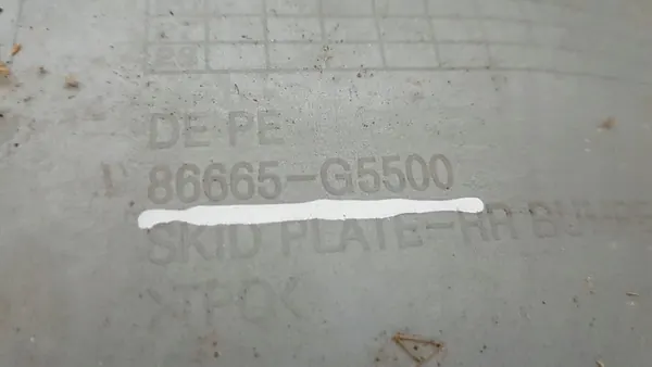 KIA NIRO 19- Moldura de parachoques trasero 86665-G5500 image 7
