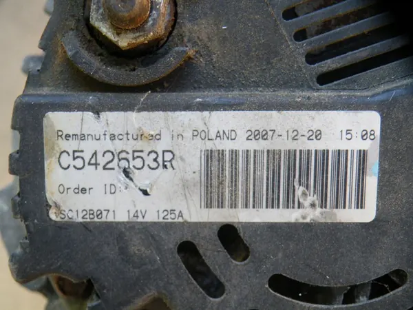 Renault Trafic Master Alternator 125A OEM 7711134316 image 8
