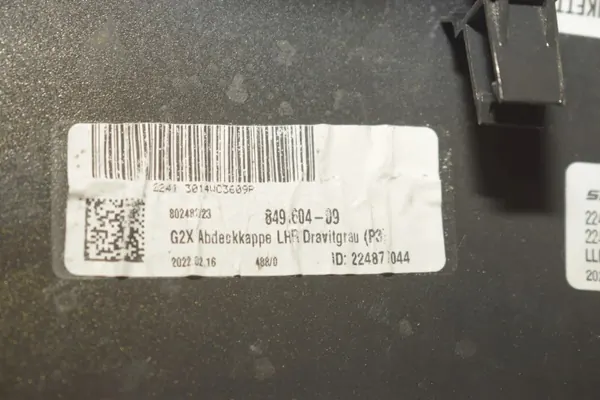 Carcasa espejo derecho BMW 3 G20 OEM 8491604 image 6