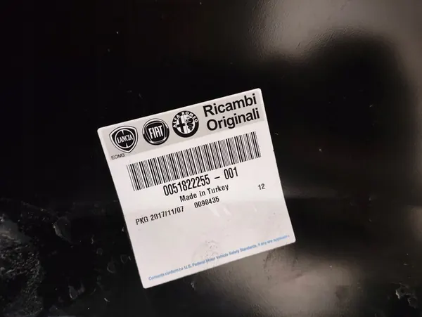 PARAFANGO SINISTRO FIAT DOBLO II 10-14 OPEL COMBO D OEM image 2