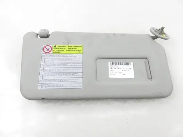Aurinkosuoja FIAT SEDICI OEM OSŁONY PRZECIWSŁONECZNE image 7