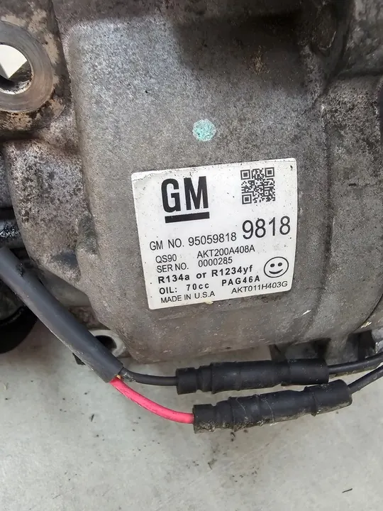 Compressore Aria Condizionata Chevrolet Aveo 95059818 image 3