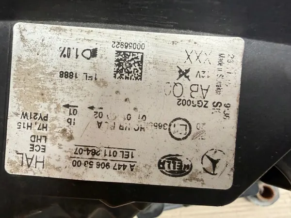 MERCEDES VITO W447 Voor Links Rechts Lamp A4479065800 A4479065900 image 6