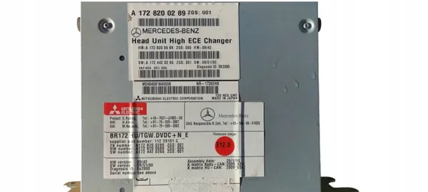 OEM A1728200289 Radio Navigation COMAND NTG 4.5 image 6