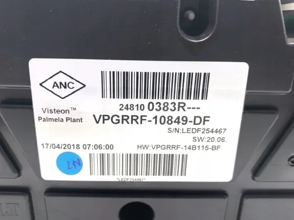 Mittaristo Renault Clio IV OEM 248100383R image 6