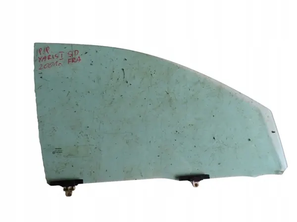 OEM SZYBA DRZWI PRZEDNIA PRAWA TOYOTA YARIS I 5 DRZWI 99-05ROK VNK FRANCUZ 2001 image 2