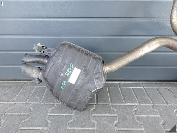 AUDI RS7 4G8 C7 LIFT 15-18 LEFT REAR EXHAUST PIPE 4.0 TFSI image 2