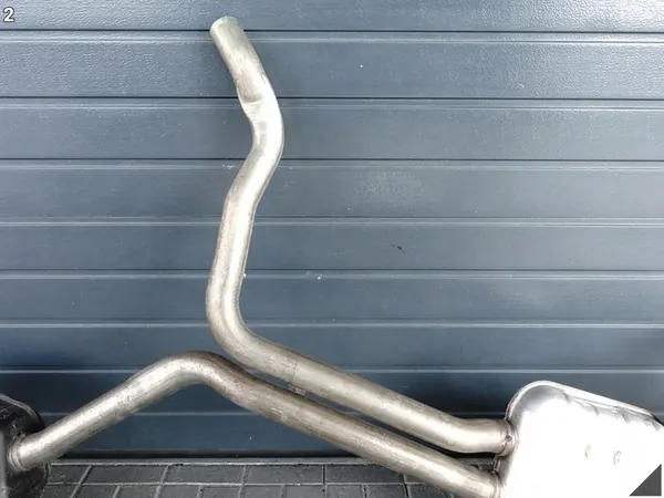 AUDI RS7 4G8 C7 LIFT 15-18 LEFT REAR EXHAUST PIPE 4.0 TFSI image 3