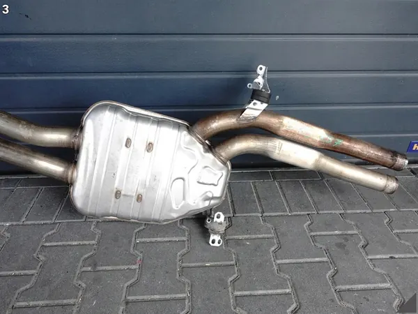 AUDI RS7 4G8 C7 LIFT 15-18 LEFT REAR EXHAUST PIPE 4.0 TFSI image 4
