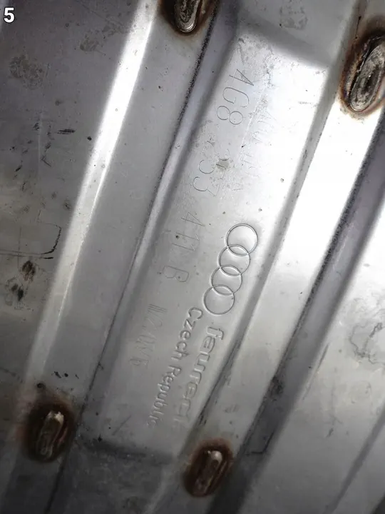 AUDI RS7 4G8 C7 LIFT 15-18 LEFT REAR EXHAUST PIPE 4.0 TFSI image 6