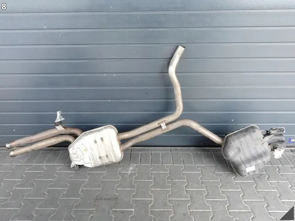 AUDI RS7 4G8 C7 LIFT 15-18 LEFT REAR EXHAUST PIPE 4.0 TFSI image 9