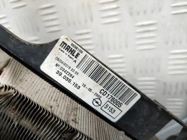Opel OE jäähdytin tuulettimella OEM 560961104 image 4