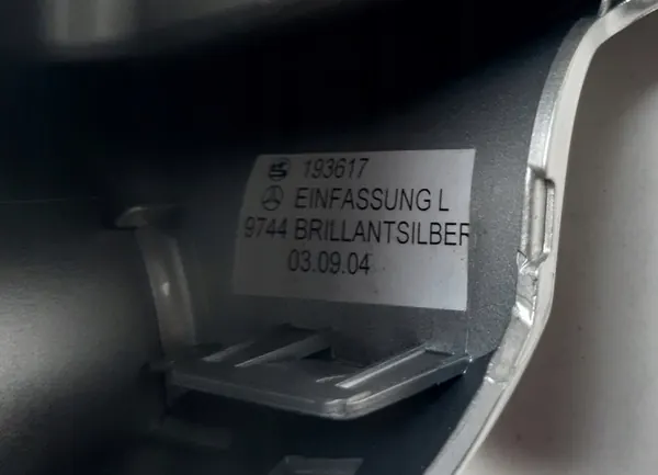 MERCEDES CLK W209 SL W230 Spegelhus Vänster + Blinkers image 7