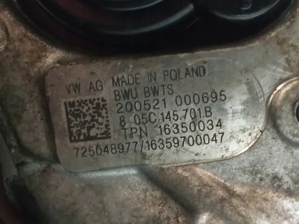 Turboaggregat 1.0 TSI Skoda Scala I (2019-) image 4