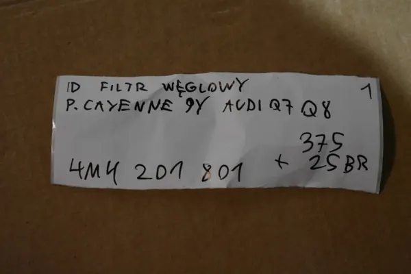 OEM 4M4201801 55 kolfilter för Porsche Cayenne 9Y image 5