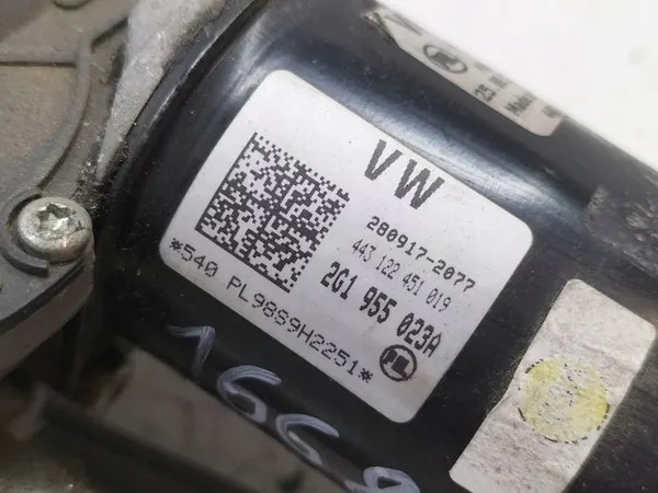Etupyyhkijän mekanismi Volkswagen Polo VI image 4