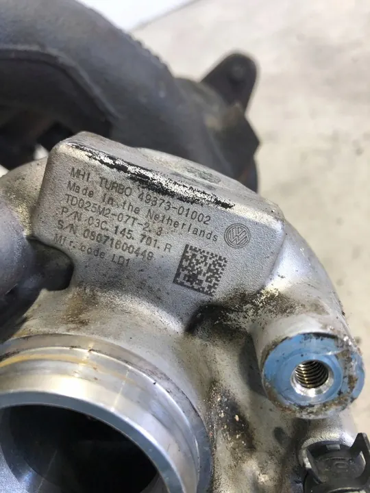 Turbo Volkswagen Golf VI 03C145701R image 4