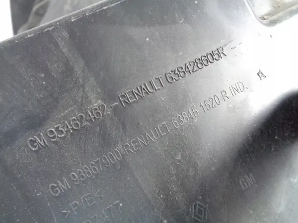 Right Rear Wheel Arch 638428605R Renault Trafic III image 4