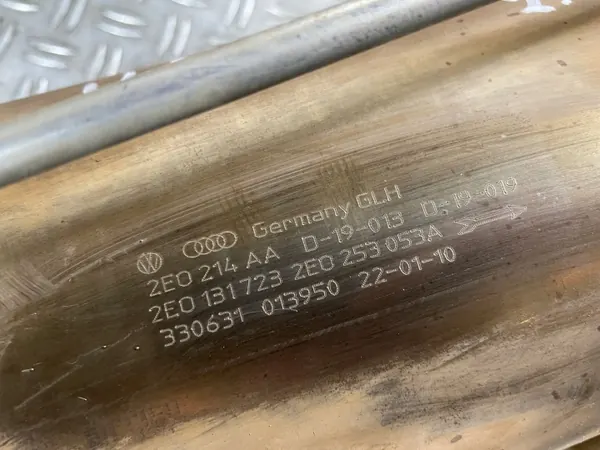 VW Crafter 10-11 Katalysator DPF OEM 2E0214AA image 5