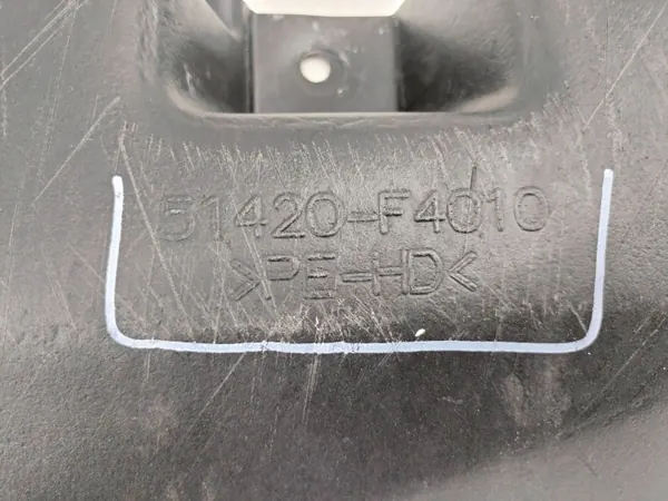 Nedre framstötdämperskydd OEM 51420-F4010 Toyota C-HR image 3