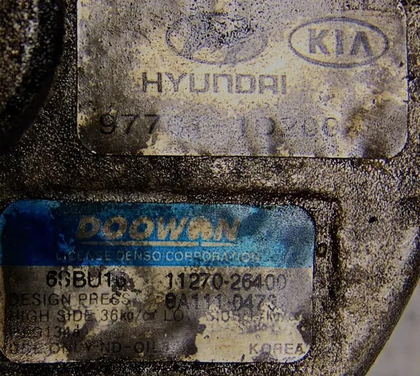 OEM 11270-26400 AC-kompressor för Kia Carens 3 2.0L image 7