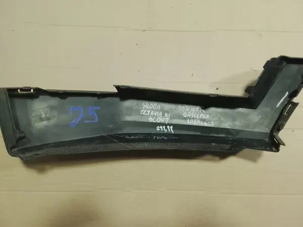 Faixa do para-choques dianteiro esquerdo OEM 5E0807061 Skoda image 3