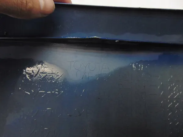 Esquina parachoques derecha trasera azul 03A OEM BOG Toyota RAV4 image 4