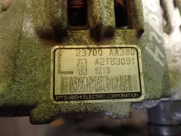 Vaihtovirtageneraattori SUBARU FORESTER I LIFT 2.0 B 2000 OEM 23700-AA380 image 7