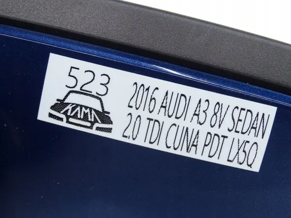 OEM LX5Q vänster framspegelför Audi A3 8V - 6-stift image 8