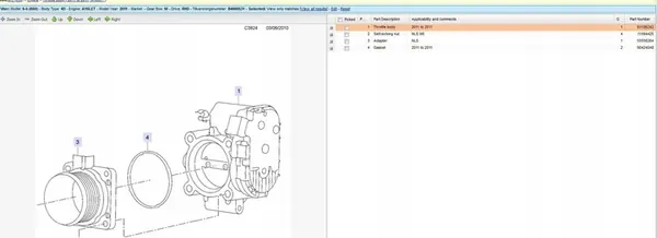 Drosselklappe Saab 9-5 2011 OEM 93186242 image 5
