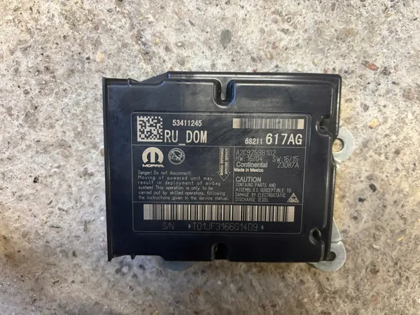 SRS Airbag Sensor Module Chrysler Pacifica II image 1