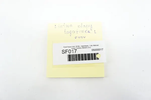 OEM SF017+ Bagagelucklist Set för Ford Focus MK4 image 9