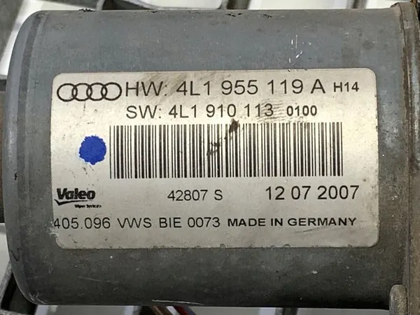 Etupyyhkijän mekanismi Audi Q7 4L 4L1955119A 06-16 image 4