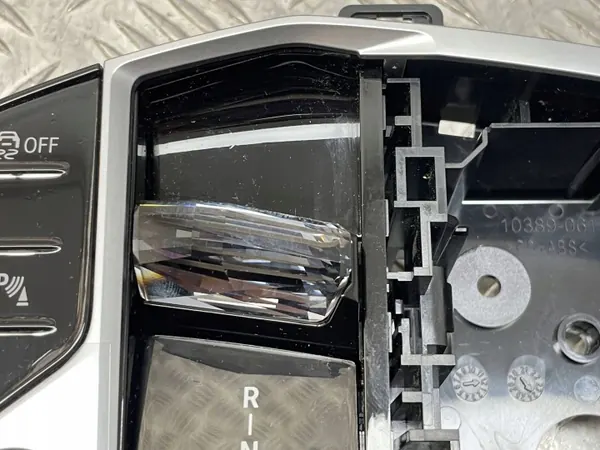 Pommeau de levier BMW OE 5A9CB19 Panneau console cristal image 9