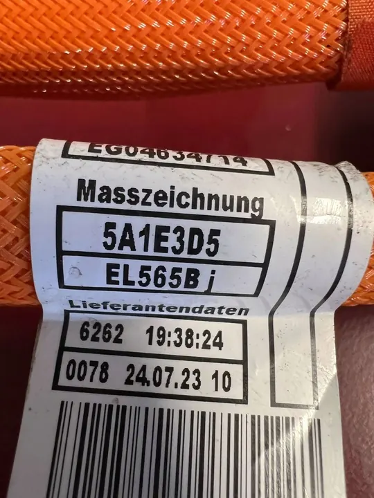 Cabo de alta tensão BMW iX 2024 5A1E3D6 image 4