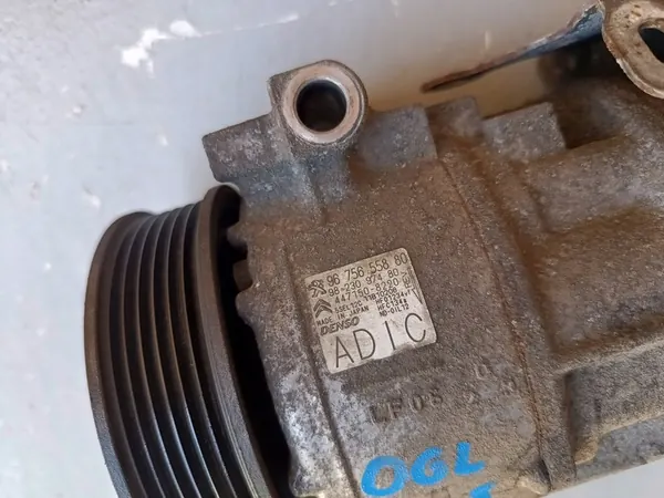 Compresor CITROEN PEUGEOT OPEL 1.5 CDTI 9675655880 image 2