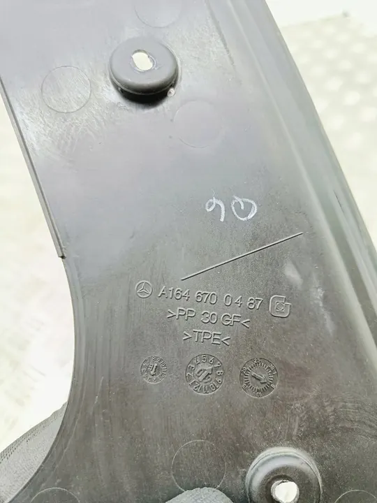 Garniture de fenêtre arrière Mercedes-Benz GL X164 2010 A1646700487 image 5