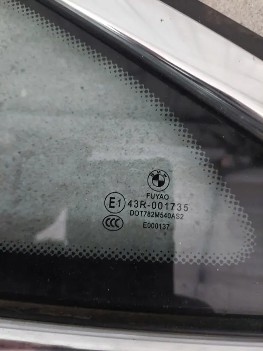 BMW 2 F46 F45 Höger Fram Kromlist Glas - OEM image 3