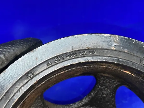 Polia do virabrequim A2710300203 Mercedes W204 W203 1.8 CGI image 6