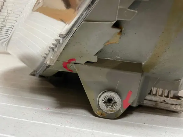 Linker voorlicht MERCEDES CLK W209 XENON image 9