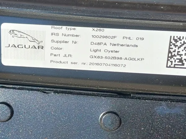 Panoraamakatto Jaguar XF X260 OEM GX63-502B98-AG image 9