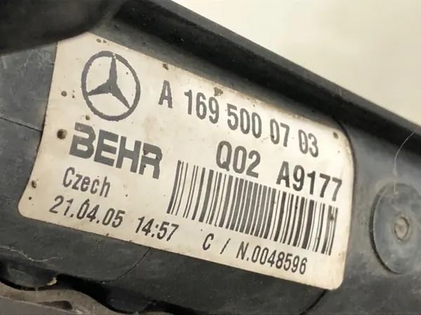 CHŁODNICA WODY MERCEDES W169 2.0 109KM A1695000703 04-12 RADIATOR image 4