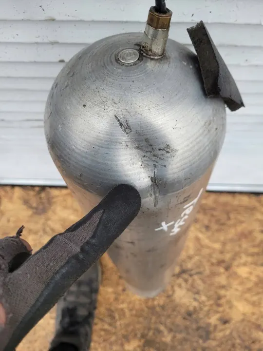 Tesla Lufttank OEM Zbiornik powietrza - Gebraucht image 4