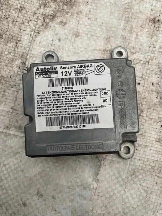 Fiat Doblo I Airbag-Modul OEM 607141800 image 2