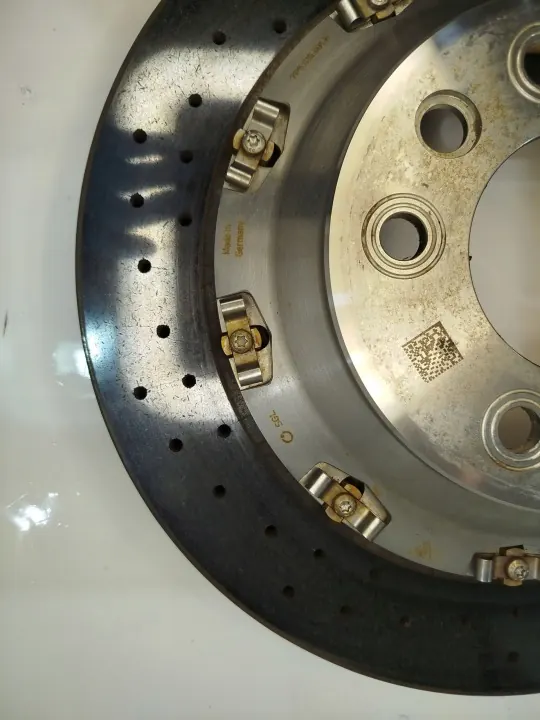 OEM 7P5615601B Keramisk bromsskiva Porsche vänster bak image 4